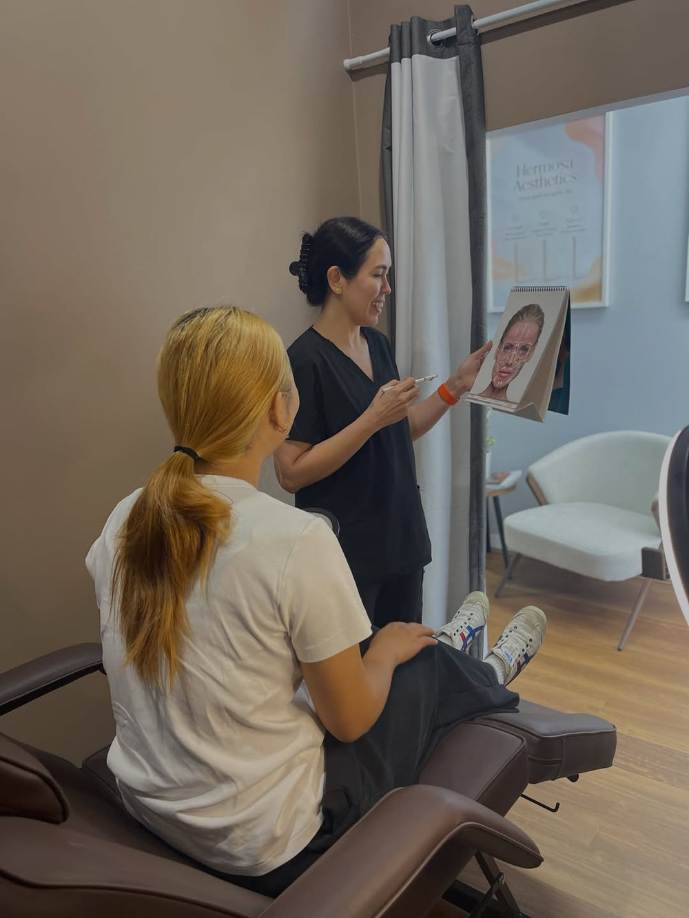 Nurse led, from the first consultation
